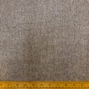 Suiting Fabric English Tweed Classic Brown
