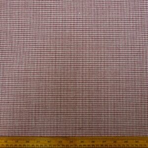 Suiting Fabric Puppy Tooth Wine