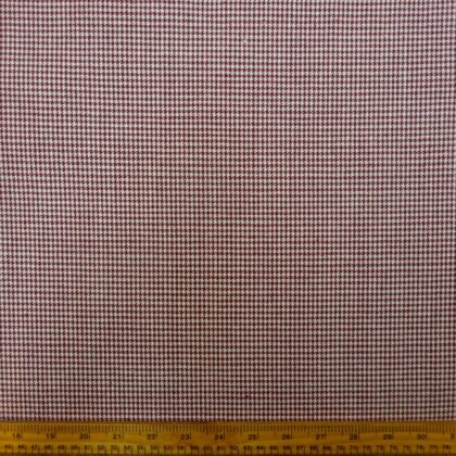 Suiting Fabric Puppy Tooth Wine