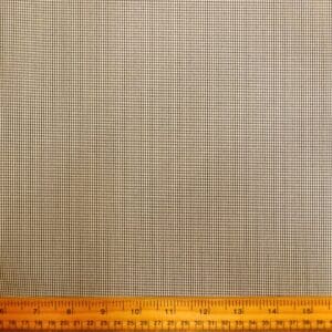 Suiting Fabric Puppy Tooth Check Black