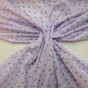 Polyester Cotton Fabric Floral Fiesta Mauve