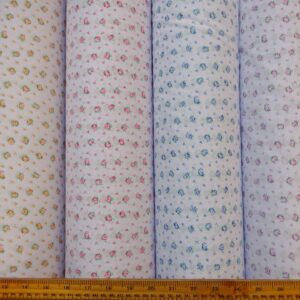 Polyester Cotton Fabric Floral Fiesta