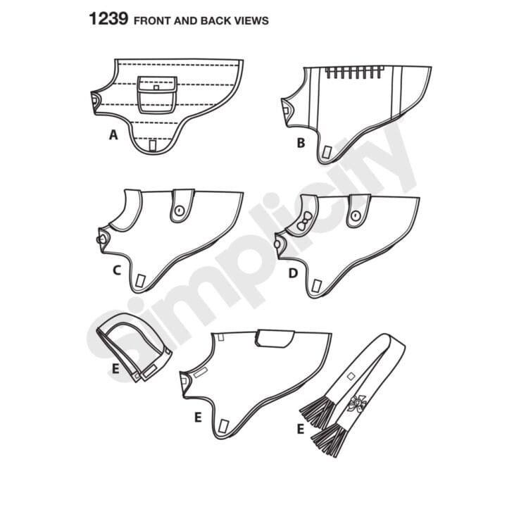 Simplicity Sewing Pattern 1239 | Fabric Land