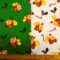 Christmas Cotton Fabric Hap Bee Christmas