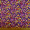 Cotton Fabric Floral Dirty Sweet Garden Purple