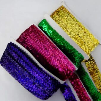 Stretch Sequins 4 Row