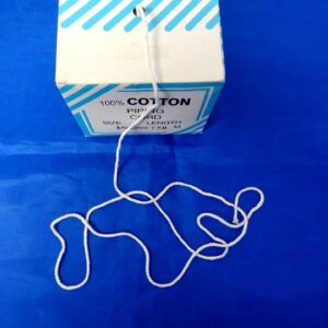 Plain White Piping Cord Size 1- 2mm