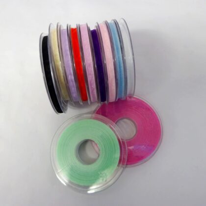 Organza Ribbon 7mm Wide Full 25 Metre Roll