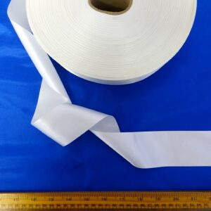 Wedding Car Ribbon 50mm White