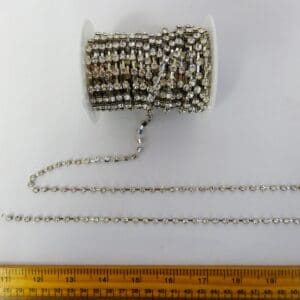 Diamante Trimming Code B2201 Silver