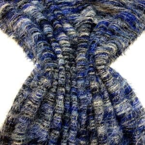 Jersey Fabric Hairy Inky Dinky Blue