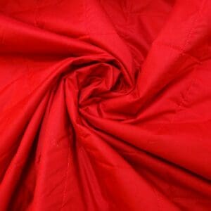Quilting Fabric Box Quilt Single Sided Cherry Red