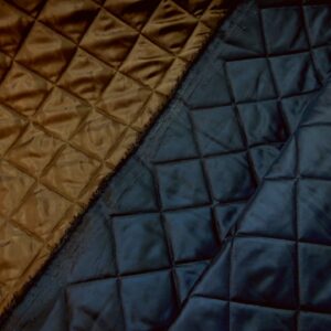 Quilting Fabric Double Sided Navy Brown