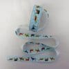 Christmas Ribbon 25mm Festive Dogs Blue