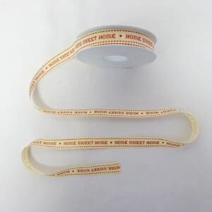 Ribbon Hand Home Sweet Home 15mm