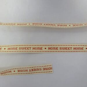 Ribbon Hand Home Sweet Home 15mm