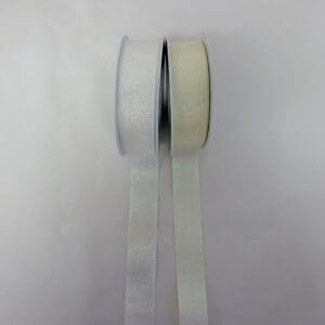 Christmas Ribbon 25mm Iridescent