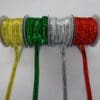 Christmas Ribbon 10mm Glitter Ribbon