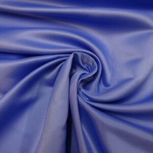 Duchess Satin Fabric Evening Satin Southern Blue