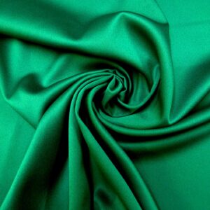 Crepe Backed Satin Fabric Dress Weight Sandringham Emerald