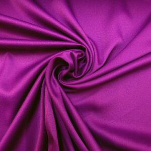 Crepe Backed Satin Fabric Dress Weight Sandringham Dark Cerise