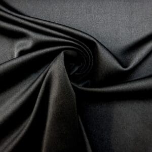 Scuba Jersey Fabric Medium Weight Black