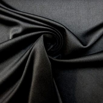 Scuba Jersey Fabric Medium Weight Black