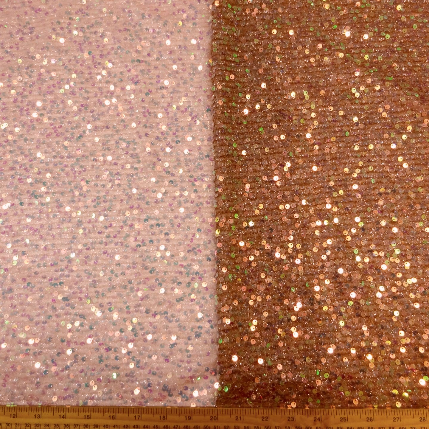 Sequin Fabric Popcorn Drops