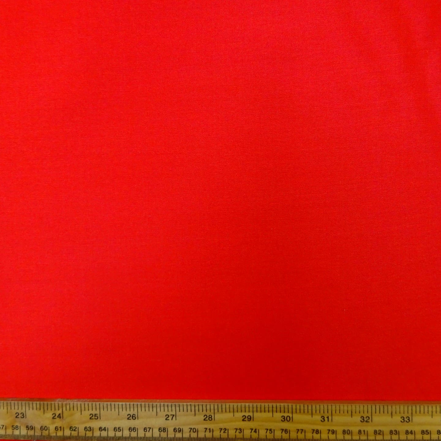 Silk Fabric Suiting Woven With Wool Poppy Red