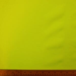 Hi Vis Fluorescent Polyester Suiting Flo Yellow