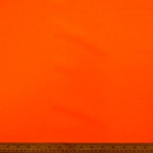 Hi Vis Fluorescent Polyester Suiting Flo Orange