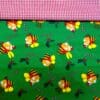 Hap Bee Christmas Green/Red 3mm Gingham
