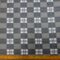 Polar Fleece Fabric Carlisle Checks Grey White