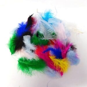 Chick Feathers Assorted Colours Mix Pack