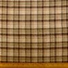 Suiting Fabric Jacketing Brushed Finish Shooting Plaid Beige Taupe