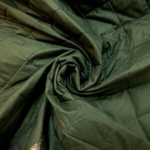 Quilting Fabric 5cm Diamonds Country Side Green