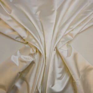Duchess Satin Fabric Superior Quality High Shine Ivory