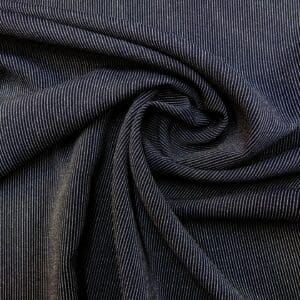 Suiting Fabric Pin Stripe Tickety Boo Navy