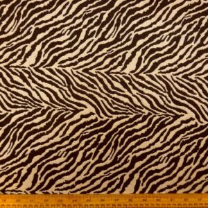 Curtain Fabric Tapestry Weight Sand Zebra