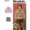 Simplicity Sewing Pattern 3014