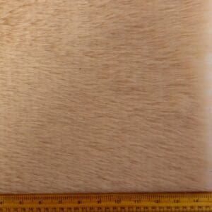 Faux Fur Fabric Thick And Fluffy Lions Mane Rose Gold