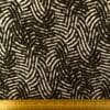 T-Shirting Fabric Rolling Liquorish Black White