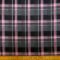 Tartan Fabric Poly Viscose Suiting Scots Oats Pink Grey