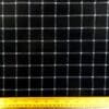 Bengaline Fabric Stretch Twill Classic Squares Black