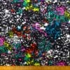 Crepe de Chine Fabric Explosive Reation Black Jade Pink