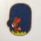 Sew On Motif Patch Deer On Dark Denim