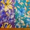Suiting Fabric Natural Linen Floral Figi Forest
