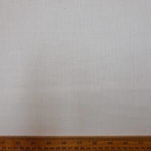 Pure Organic Linen Mix Fabric Suiting 210gsm White