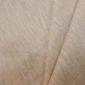 Pure Organic Linen Mix Fabric Suiting 210gsm Natural