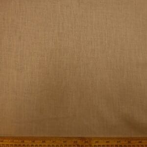 Pure Organic Linen Mix Fabric Suiting 210gsm Taupe